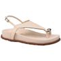 Imagem de Sandália Flatform Feminina Toe Ring Off White Akazzo 4036PB-01