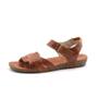 Imagem de Sandália Flatform Goa em Couro Crush Rust - 14285CR