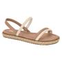 Imagem de Sandalia Flatform Moleca Sola Rafia E Elastico