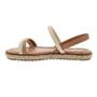 Imagem de Sandalia Flatform Moleca Sola Rafia E Elastico