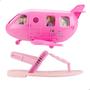 Imagem de Sandália Grendene Barbie Flight Infantil De Abotoar Com Avião