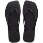 Imagem de Sandália Havaiana Slim Square Preto 37/38 1 Par