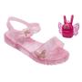 Imagem de Sandália Infantil Barbie Butterfly Rosa Glitter