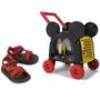 Imagem de Sandália Infantil Disney Mickey Baby Car - Preto e Vermelho