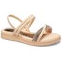 Imagem de Sandália Infantil Flatform com Strass Feminina Pink Cats - V4611