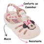 Imagem de Sandália Infantil Grendene Disney Magic Aranha Baby Bege Glitter