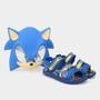 Sandália Infantil Grendene Kids Sonic Mask Menino Imagem de Sandália Infantil Grendene Kids Sonic Mask Menino