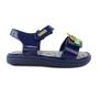 Imagem de Sandália Infantil Masculina World Colors Jacaré Azul - 21901