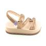 Imagem de Sandália Infantil Menina Zaxynina Glitter S - Nude