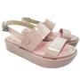 Imagem de Sandália Infantil Molekinha Flatform Verniz Pingente - Rosa