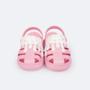 Imagem de Sandália Infantil Pampili Glee Glitter Rosa e Branco 704.001