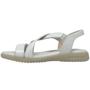 Imagem de Sandalia lialine comfort off white parte superior  couro natural