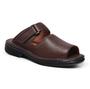 Imagem de Sandália Masculina De Couro Ref.2610