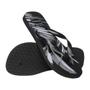 Imagem de Sandália Masculina Havaianas Aloha Fc Preto/Cinza