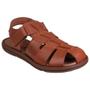 Imagem de Sandália Masculina Itapuã Papete Casual Flat Couro Ref. 704