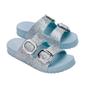 Imagem de Sandália Melissa Cozy Glitter Azul