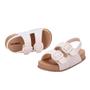 Imagem de Sandália Melissa Mini Cozy Baby Marrom/Branco