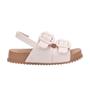 Imagem de Sandália Melissa Mini Cozy Baby Marrom/Branco