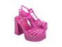 Imagem de Sandália Melissa Party Heel Adulto Rosa Glitter