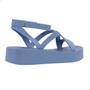 Imagem de Sandália Melissa Sun Barra Platform Adulto Azul