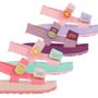 Imagem de sandália menina, sandalia para bebe menina sandália zaxynina confete