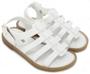 Imagem de Sandália Mini Melissa Flox Infantil Branco/Casca Arroz