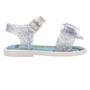 Imagem de Sandália Mini Melissa Mar Sandal + Disney Princess bb Vidro Glitter e Branco