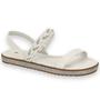Imagem de Sandalia Moleca Original Sandalia Rasteira Flat Feminina Strass Lancamento Casual Estilo Fashion Elegante Calce Facil Conforto