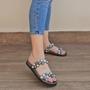 Imagem de Sandalia papete cl flat com esferas - bk2041