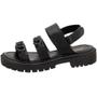 Sandália papéte feminina tratorada plataforma estilo blogueira tiras branca confortável - Angela Shoes Imagem de Sandália papéte feminina tratorada plataforma estilo blogueira tiras branca confortável