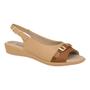 Imagem de Sandália Piccadilly Conforto Peep Toe Anabela 500268