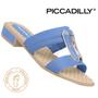 Imagem de Sandalia Piccadilly Original Feminino Papete Esporao Fascite Plantar Rasteira Casual Conforto