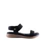 Imagem de Sandália Rasteira Feminina Lia Line Flatform Comfort Preto