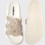 Imagem de Sandália Slide Feminina Flatform Papete Cabedal Brilhante Moleca 5469.134.28278