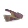 Imagem de Sandália Slingback Anabela Usaflex AA0920 em Couro Joanetes