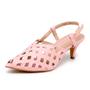 Imagem de Sandalia Slingback Feminino multimateriais de qualidade 6033