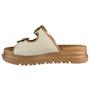 Imagem de Sandalia Tamanco Flatform  Modare Duas Fivelas Ajustaveis Camel 7200.104