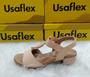 Imagem de Sandália Usaflex Feminina Salto Bloco Casual MM0801