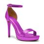 Imagem de Sandalia via marte 22 16304 01 roxo feminino