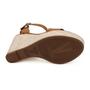 Imagem de Sandalia Vizzano Anabela Plataforma Marrom Camel 6283.2000