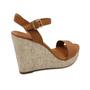 Imagem de Sandalia Vizzano Anabela Plataforma Marrom Camel 6283.2000