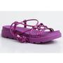 Imagem de Sandália Vizzano Flatform Metalizada Amarração - Roxo