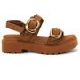 Imagem de Sandália Vizzano Flatform Papete Tratorada - Feminina