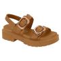 Imagem de Sandália Vizzano Flatform Papete Tratorada - Feminina