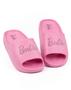 Imagem de Sandálias Barbie Girls Sliders Pink Molded Ridge Bottom