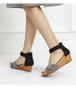 Imagem de Sandals Wedge Slippers e sapatos para mulheres