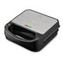 Imagem de Sanduicheira e Grill HQ 750W Antiaderente Inox HQ-SG001 127V