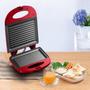 Imagem de Sanduicheira E Minigrill Multilaser 750W Vermelha 220V Ce149