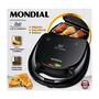 Imagem de Sanduicheira Elétrica Fast Grill 2 Em 1 Sandwich S-12  Mondial  750W 110V