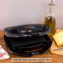 Imagem de Sanduicheira Fast Grill e Sandwich Mondial S-12 Com 750w de Potência - Preta